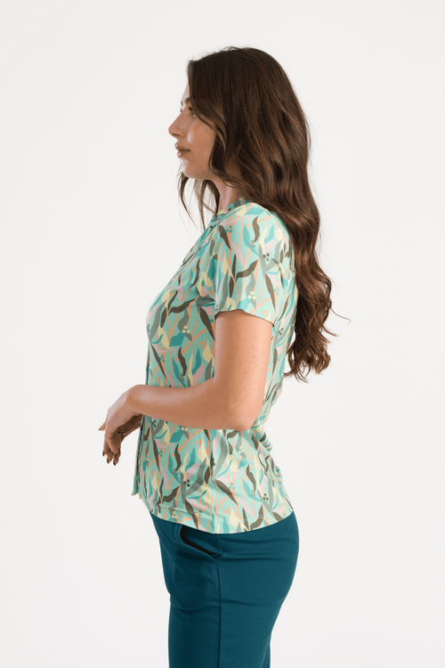 Lena Blouse SS Paloma | Cabbage