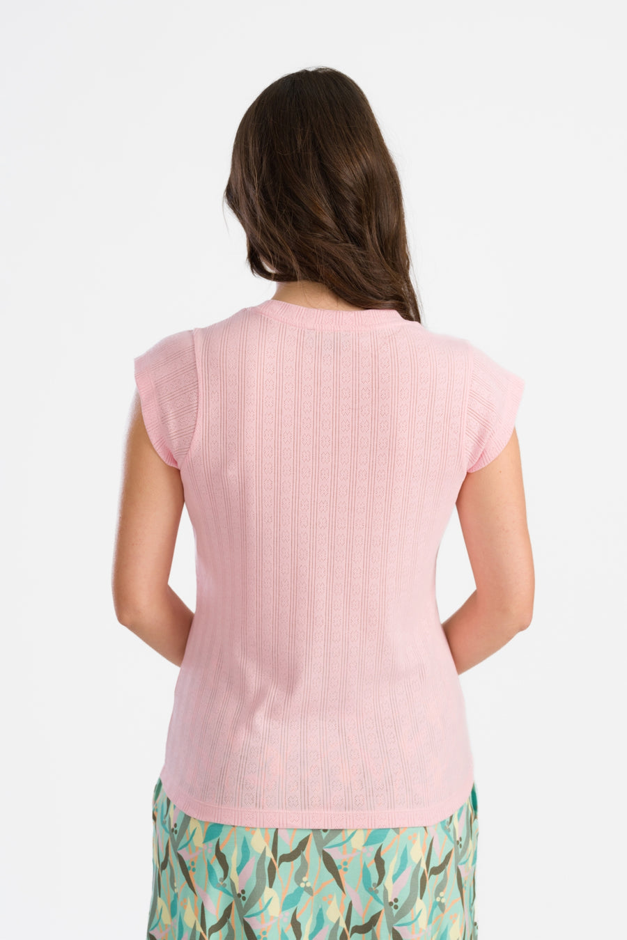 April Top Pointelle | Tickled Pink