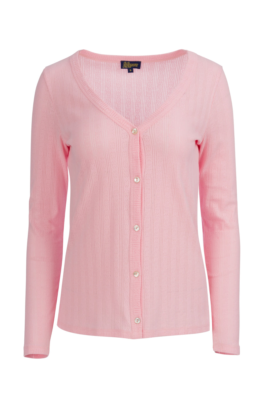 Jacket Pointelle | Tickled Pink