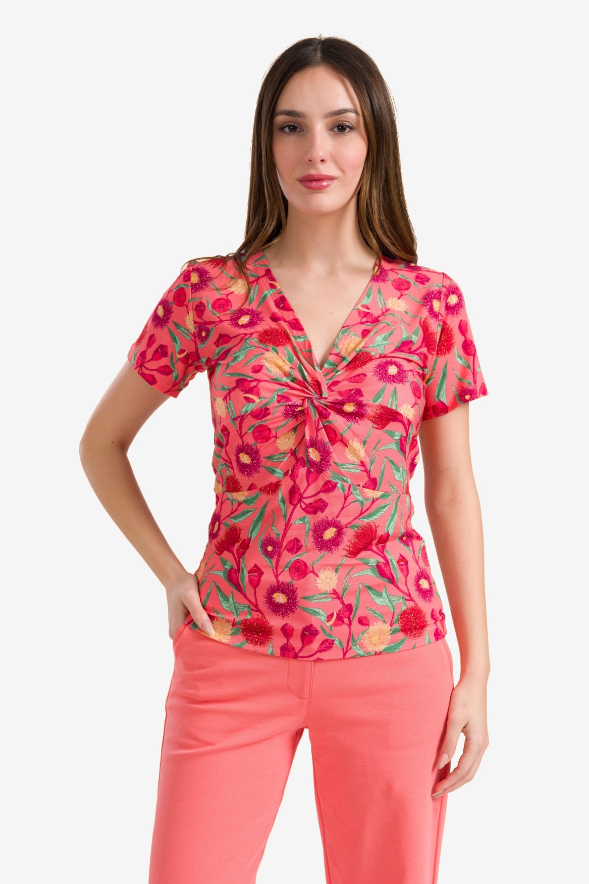 Angela top short sleeve | Wild Bouquet