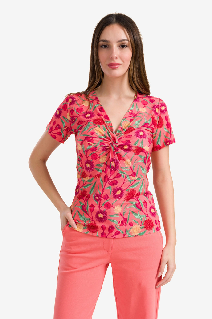 Angela top short sleeve | Wild Bouquet