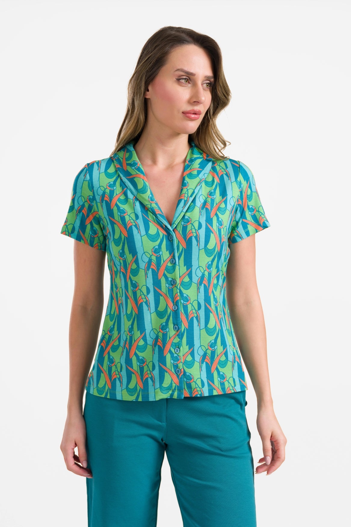 Iris blouse short sleeve | Tulip Waltz