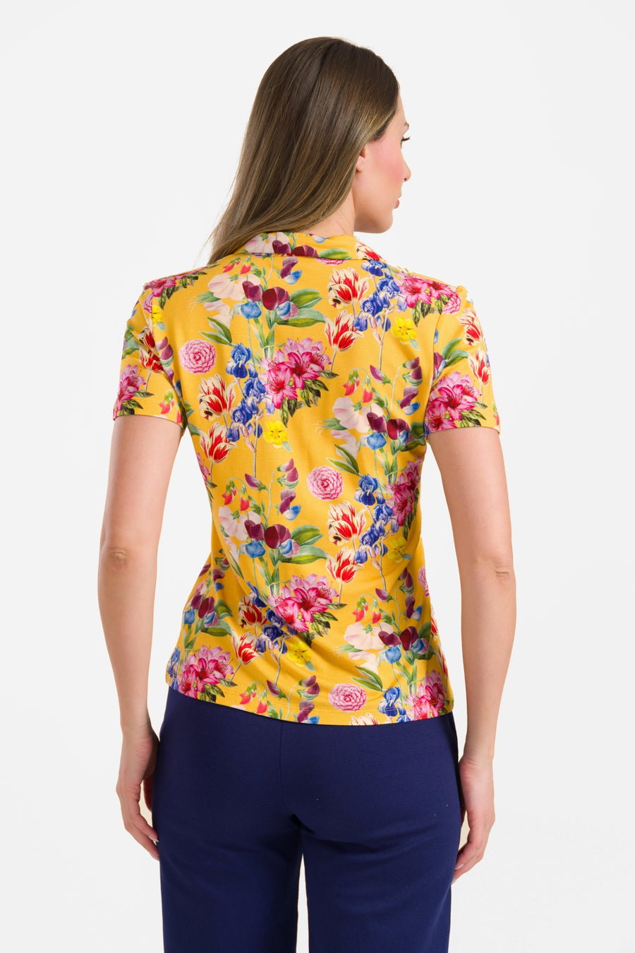 Lena blouse short sleeve | Summer Bouquet