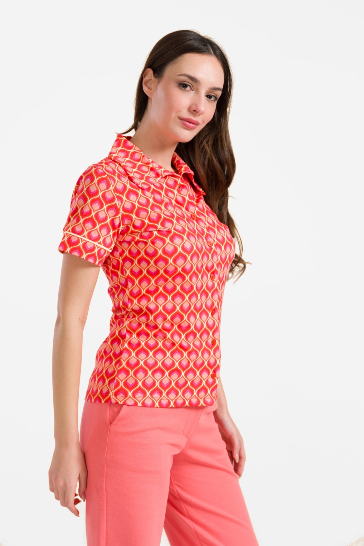 Sara blouse short sleeve | Retro Touch