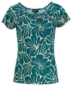 Butterfly top short sleeve | Flower Lake