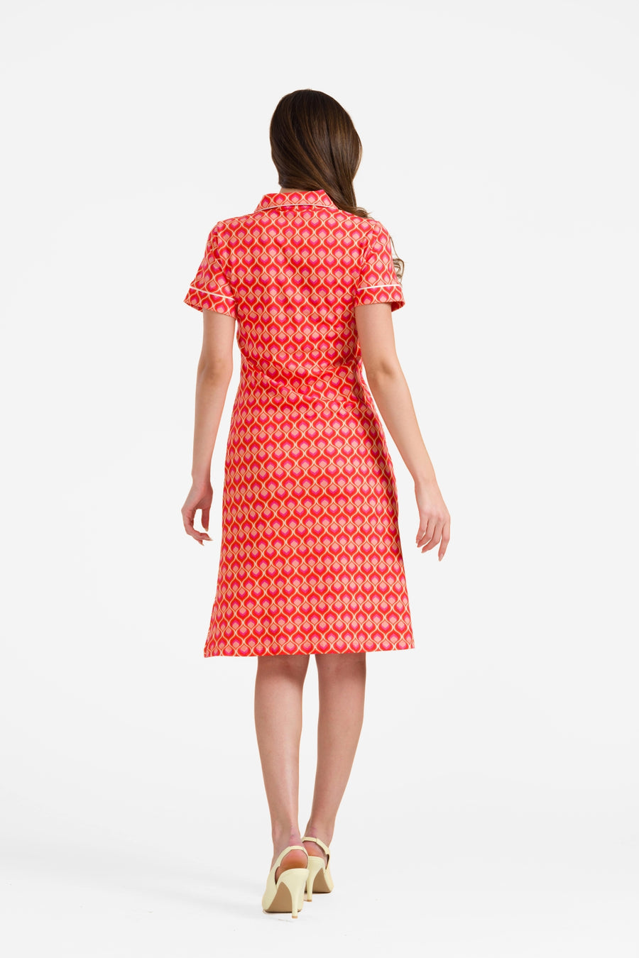 Cato Polokleid, kurzärmelig | Retro-Touch