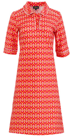 Cato Polokleid, kurzärmelig | Retro-Touch