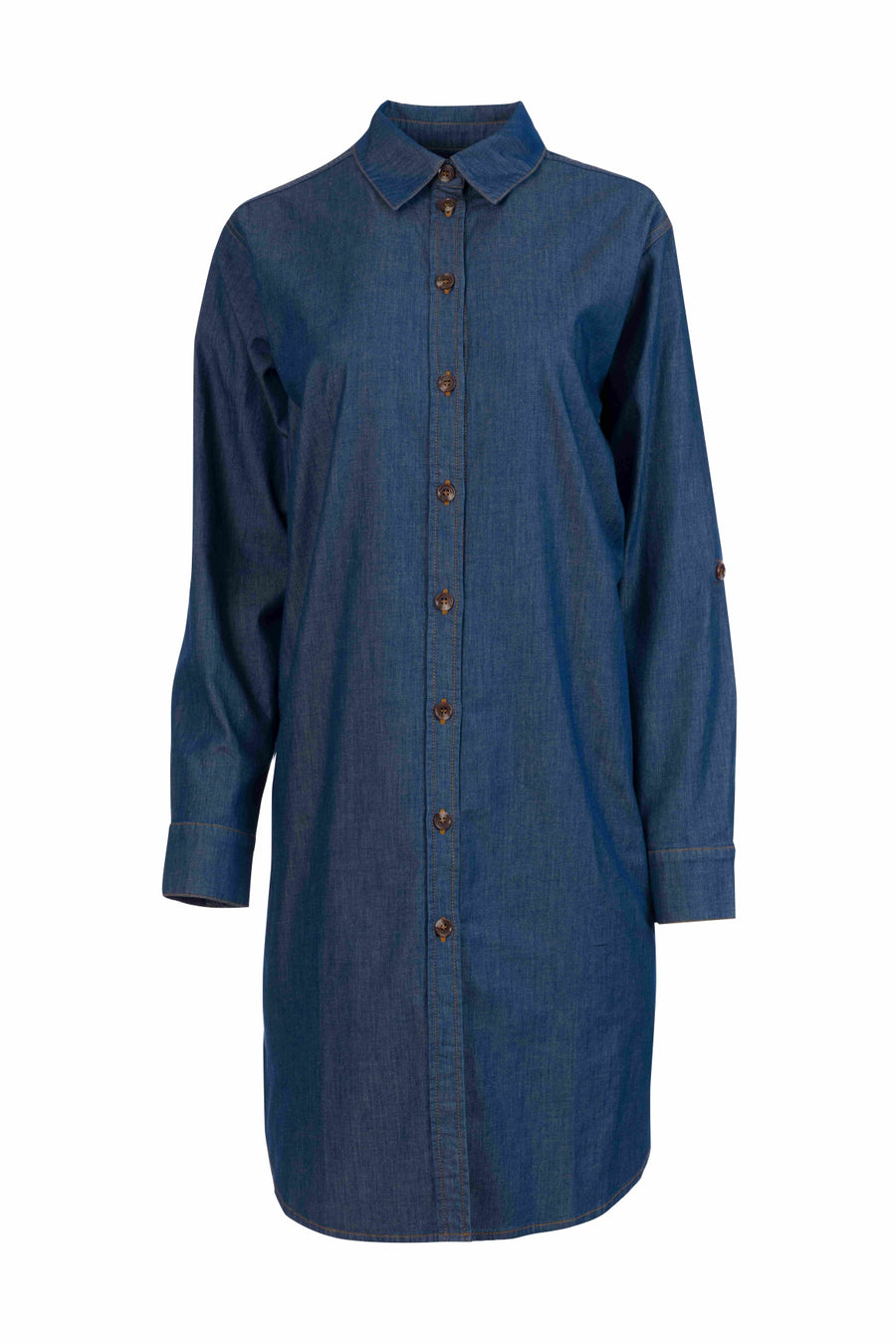 Jane shirt dress | Blue