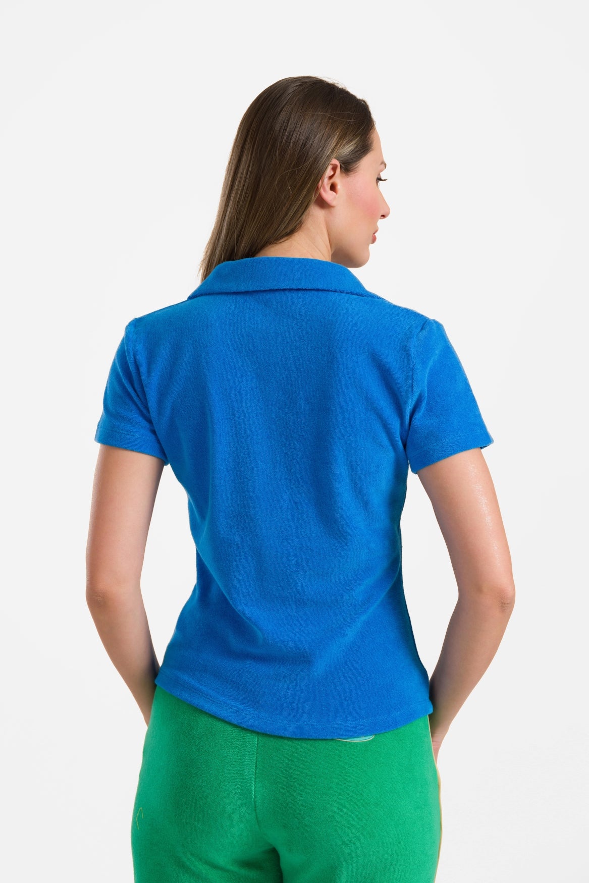 Mary short sleeve | Blue