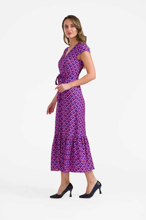 Maud maxi dress short sleeve | Small Barock