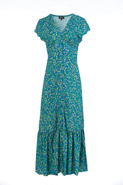 Maud maxi dress short sleeve | Crane