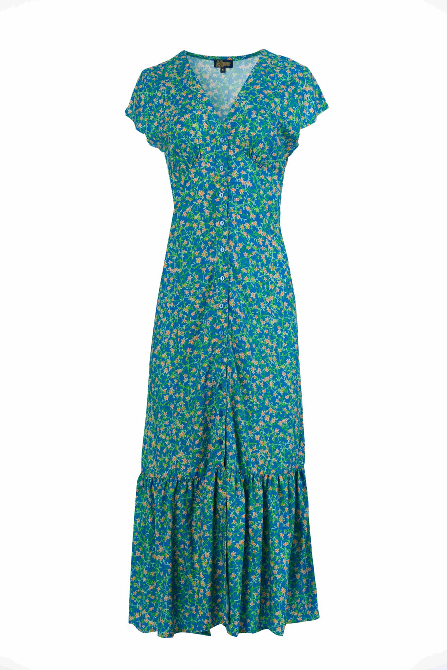 Maud maxi dress short sleeve | Spring String