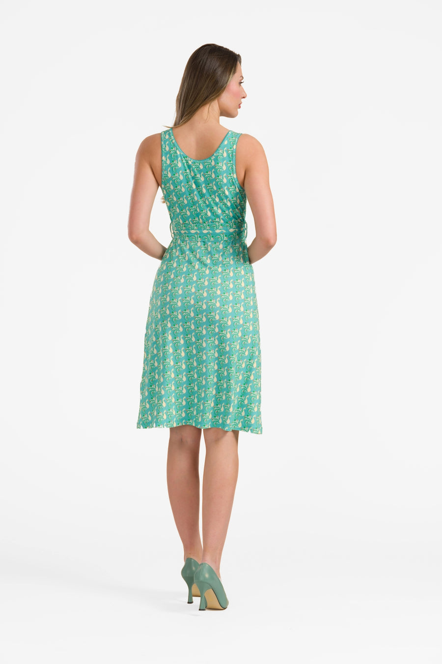 Milly dress sleeveless | Happy Peacock