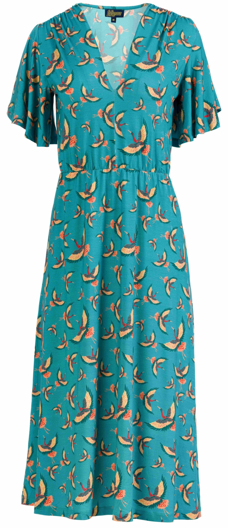 Trix butterfly sleeve dress | Crane