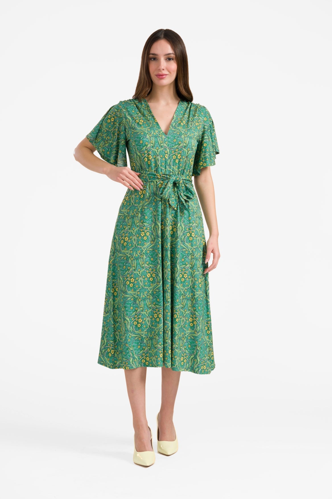 Trix butterfly sleeve dress | Curly Wurly