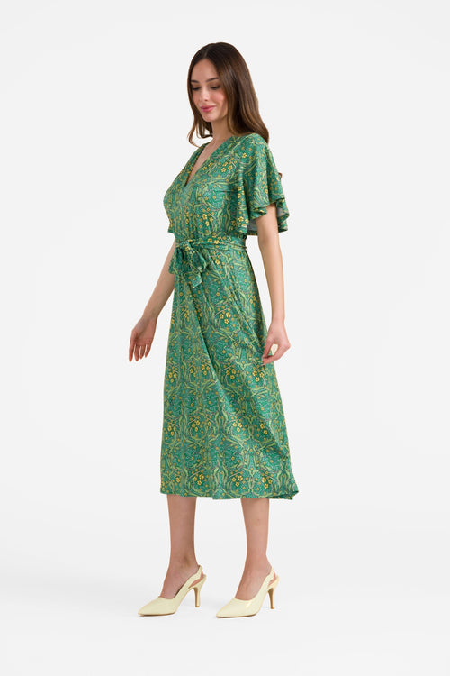 Trix butterfly sleeve dress | Curly Wurly