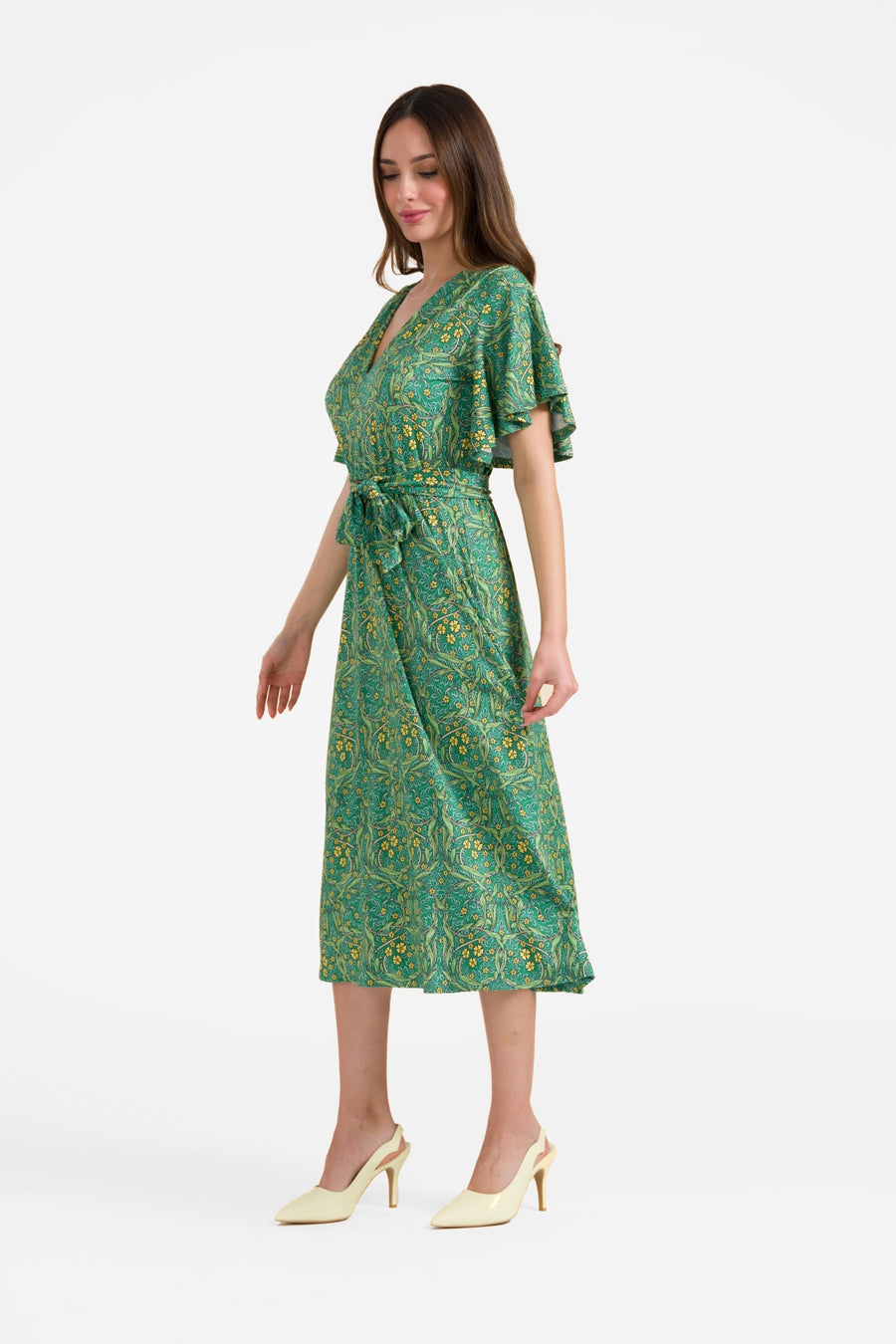 Trix butterfly sleeve dress | Curly Wurly