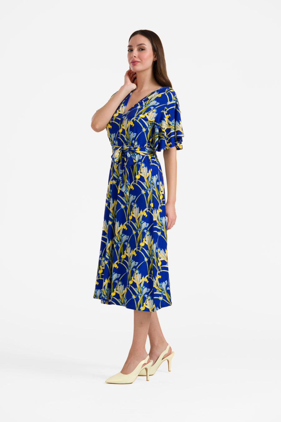 Trix butterfly sleeve dress | Lilly