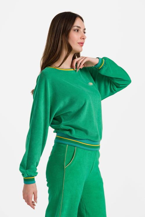 Eileen top long sleeve | Green