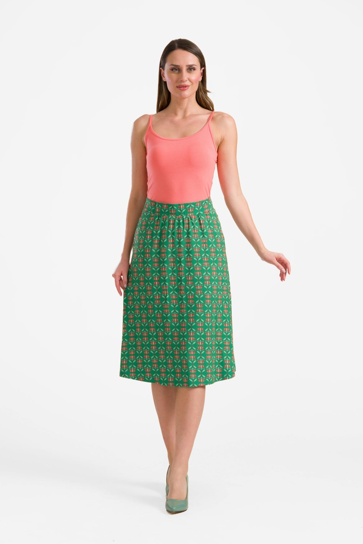 Holly skirt | Green Flower