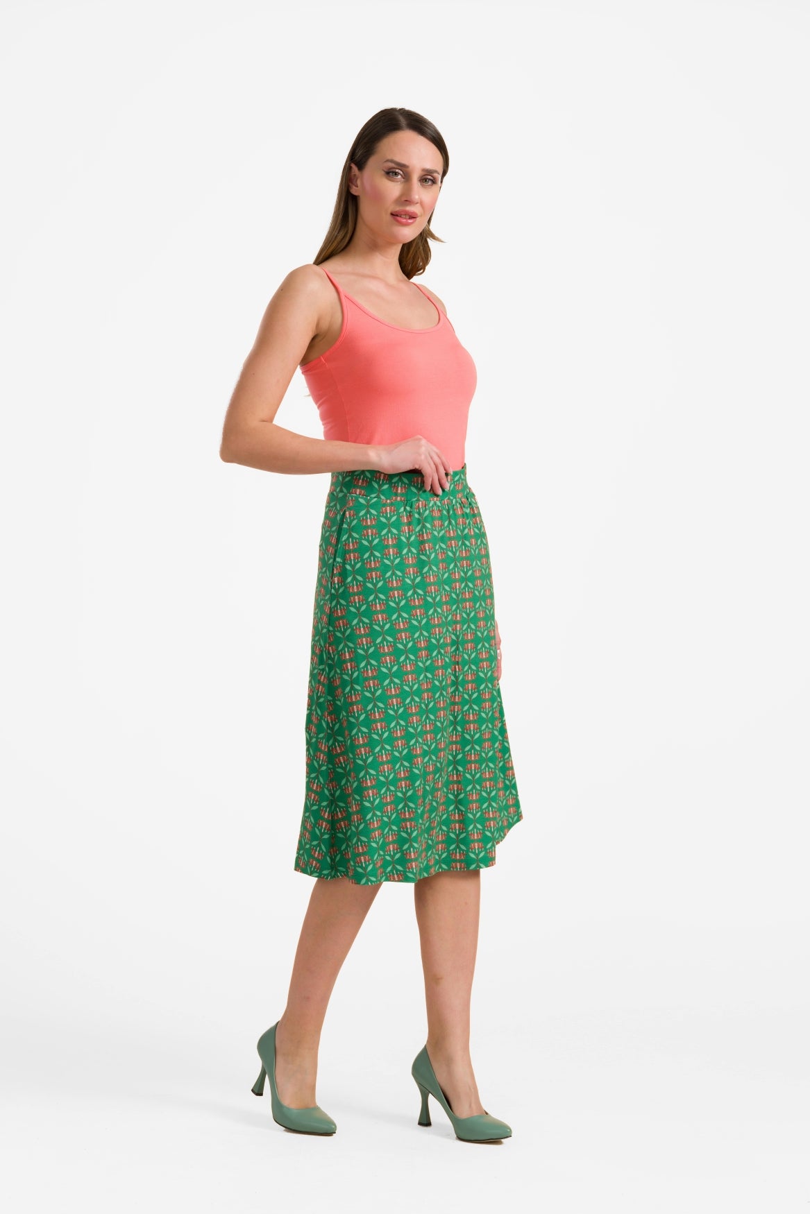 Holly skirt | Green Flower