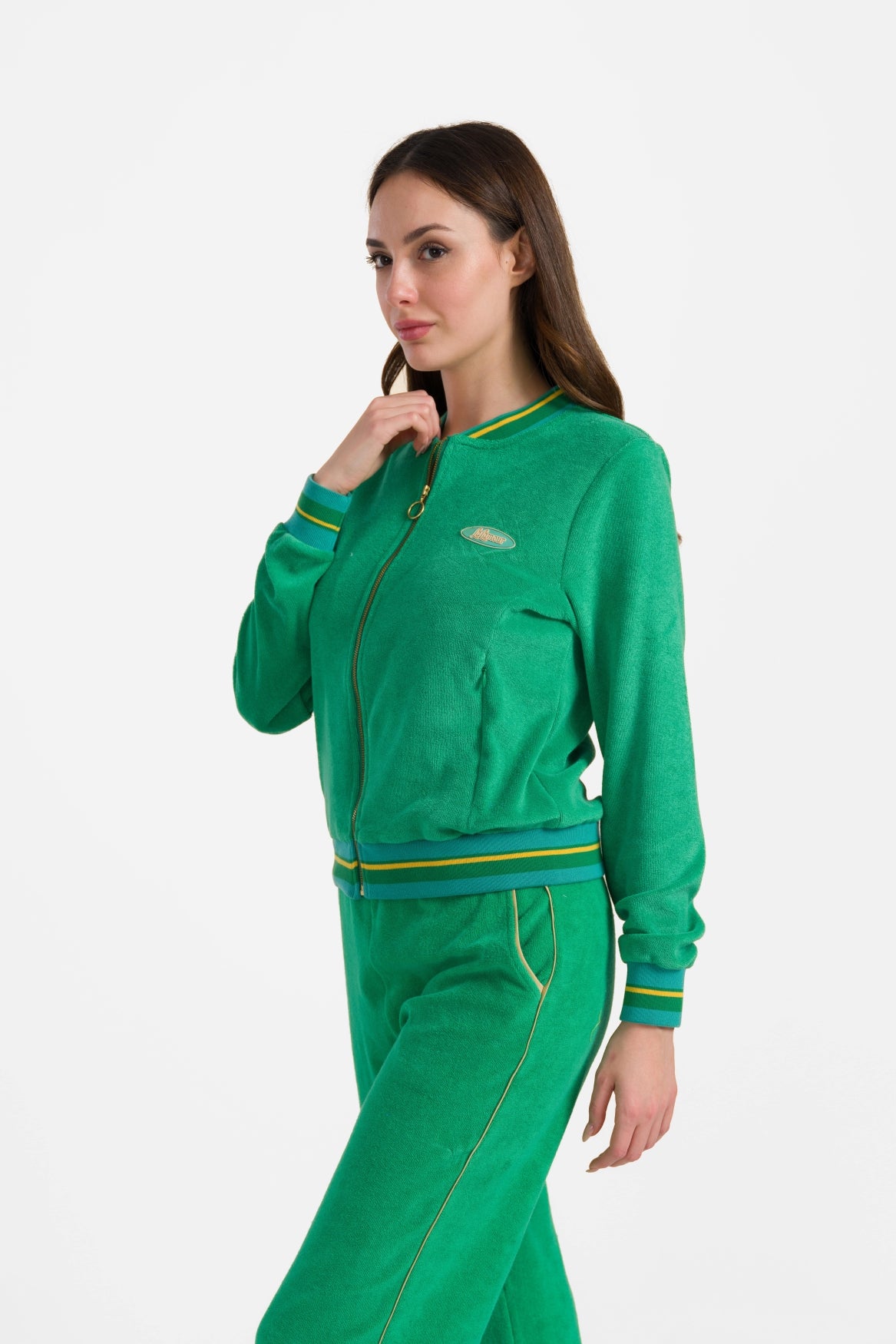 Nora bomber jacket | Green