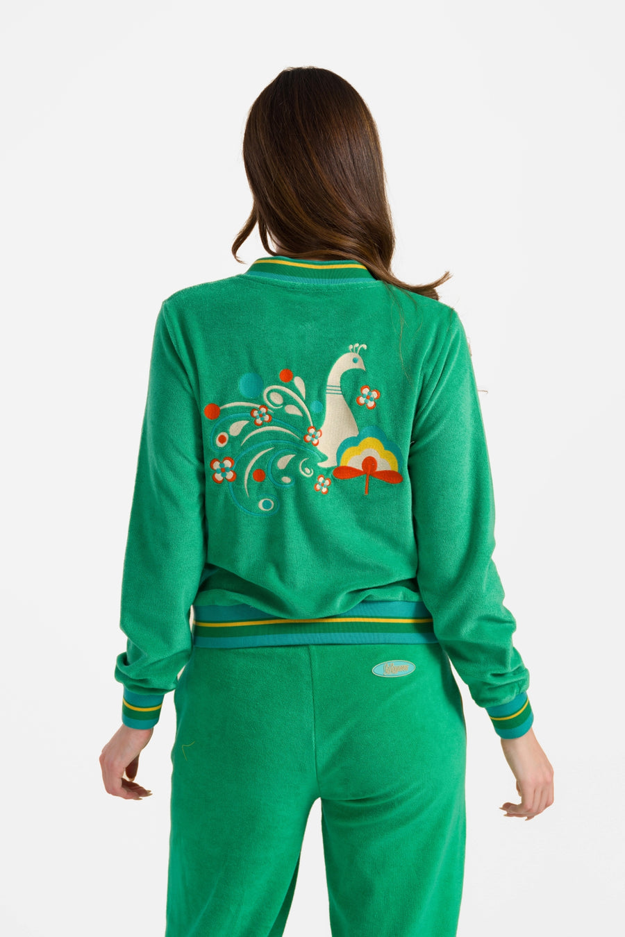 Nora bomber jacket | Green