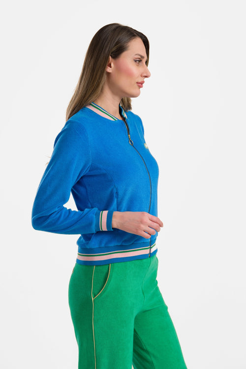 Nora bomber jacket | Blue