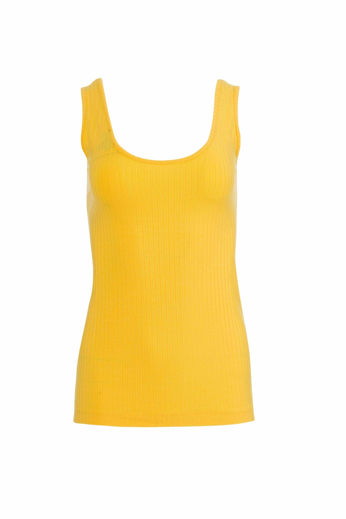 Stella tank top | Rib Yellow