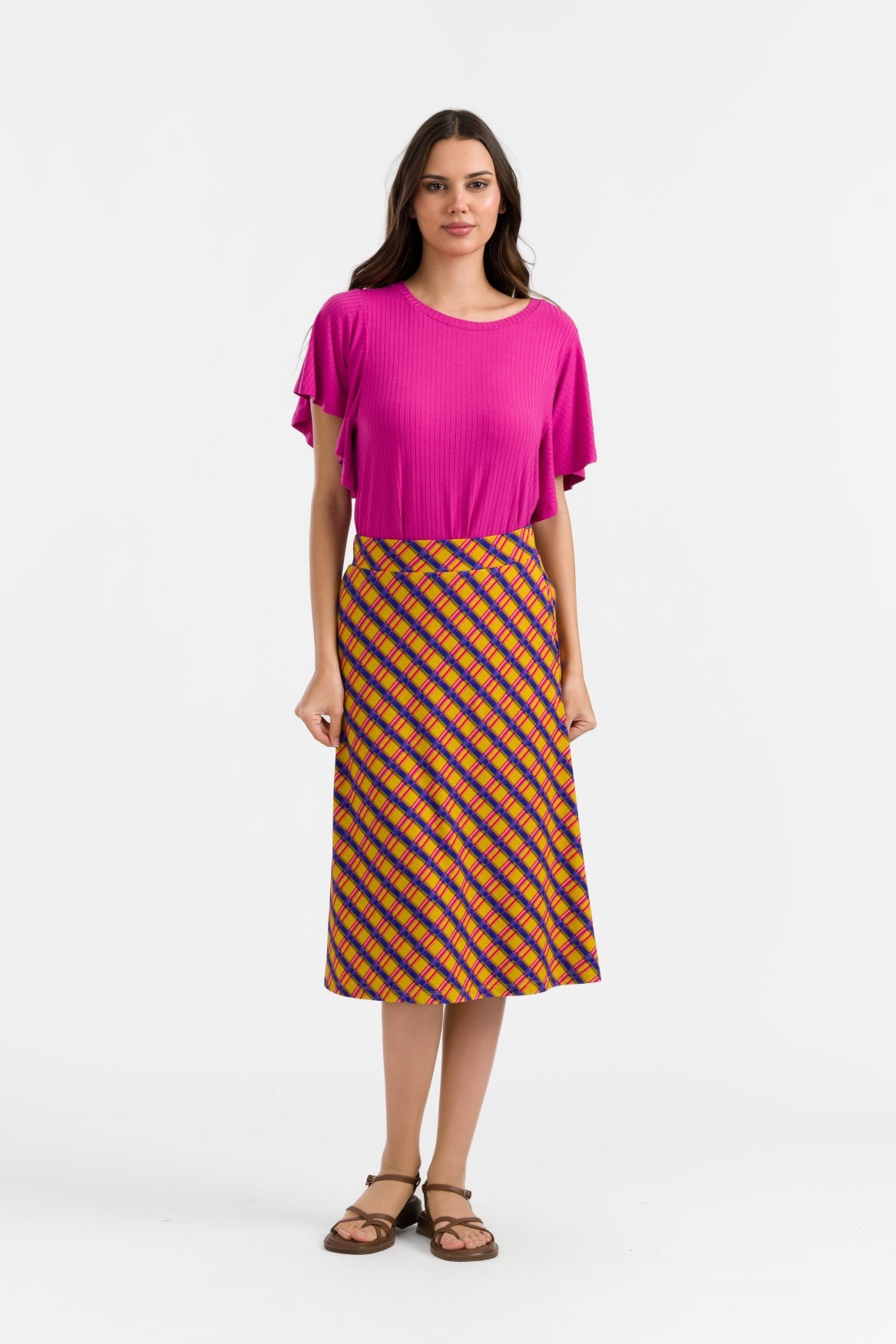 Holly Skirt | Groovy Tartan