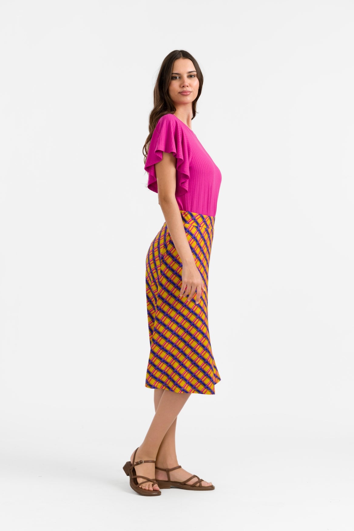 Holly Skirt | Groovy Tartan