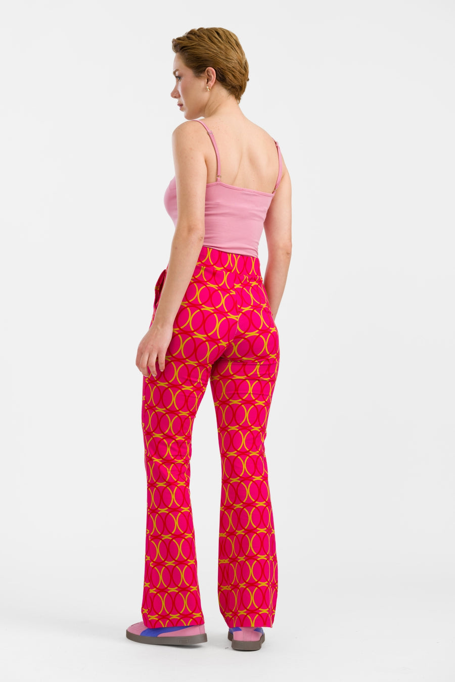 Lieke Flared Pants | Bubble Beat