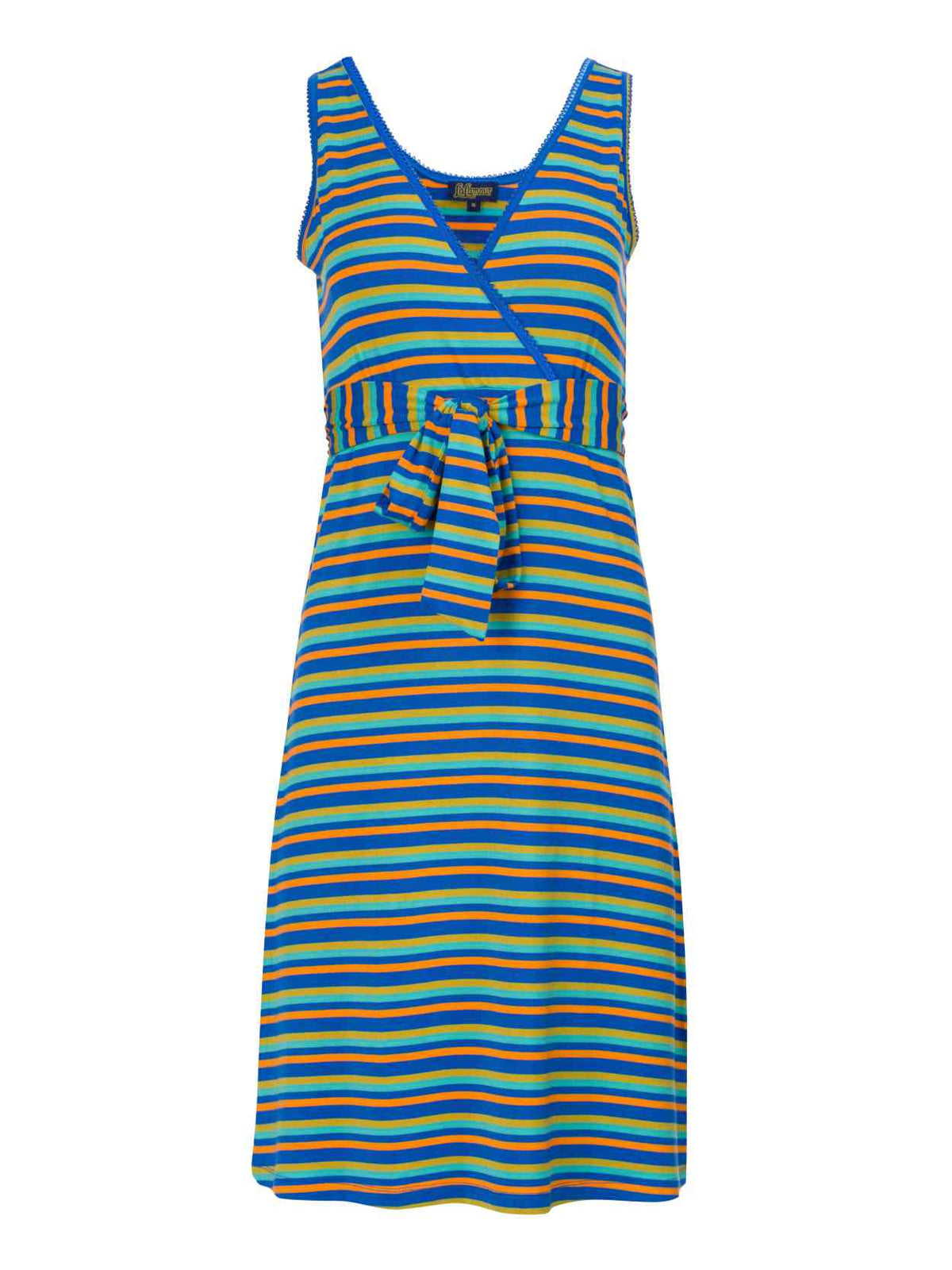Milly Dress Sleeveless | Groovy Stripes