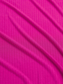 Monroe Top | Rib Fuchsia
