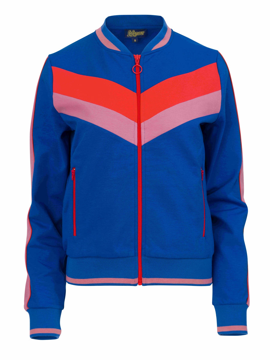 Nora Bomber Jacket | Punta Di Roma Blue