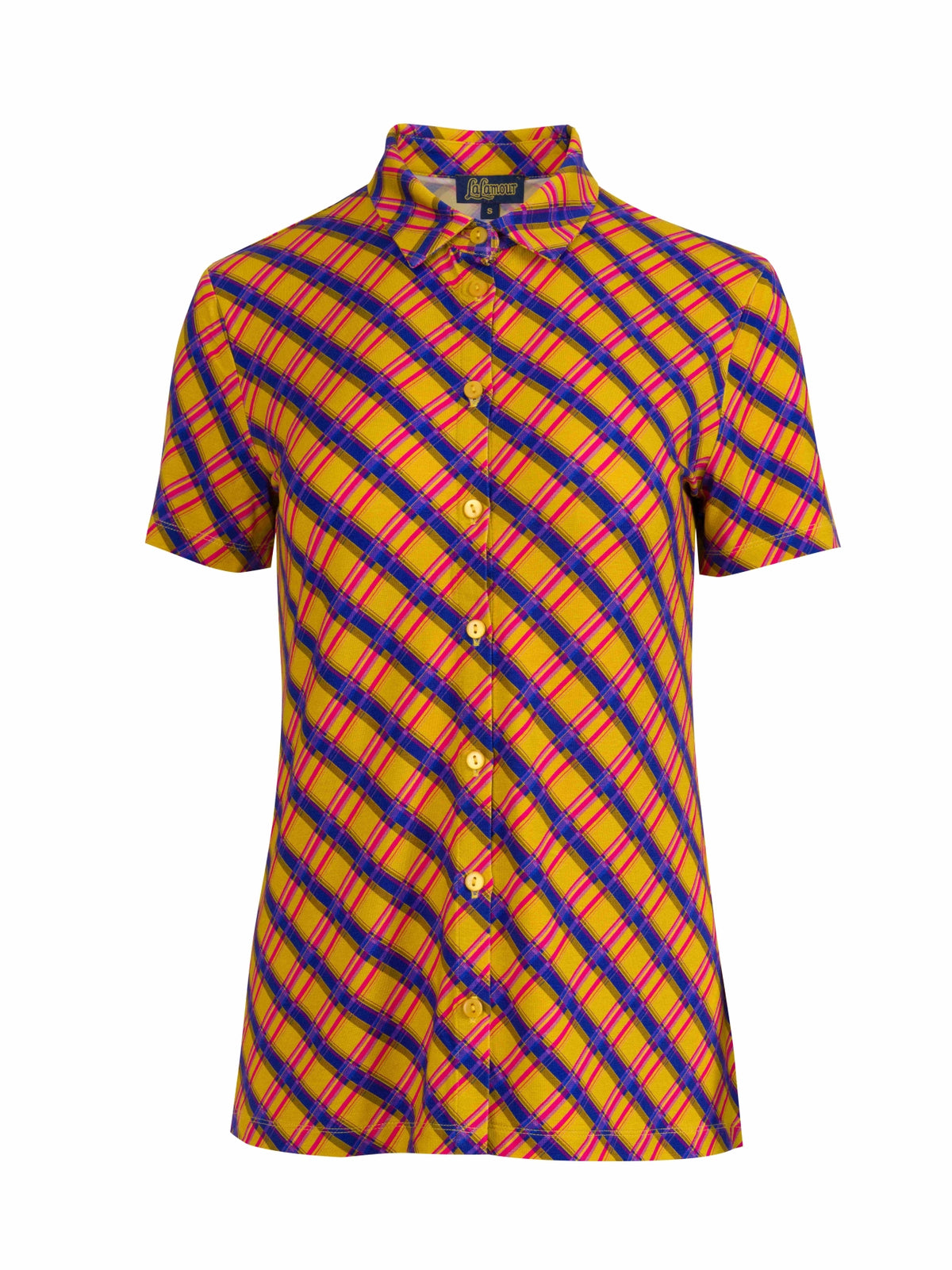 Sill Blouse Short Sleeve | Groovy Tartan