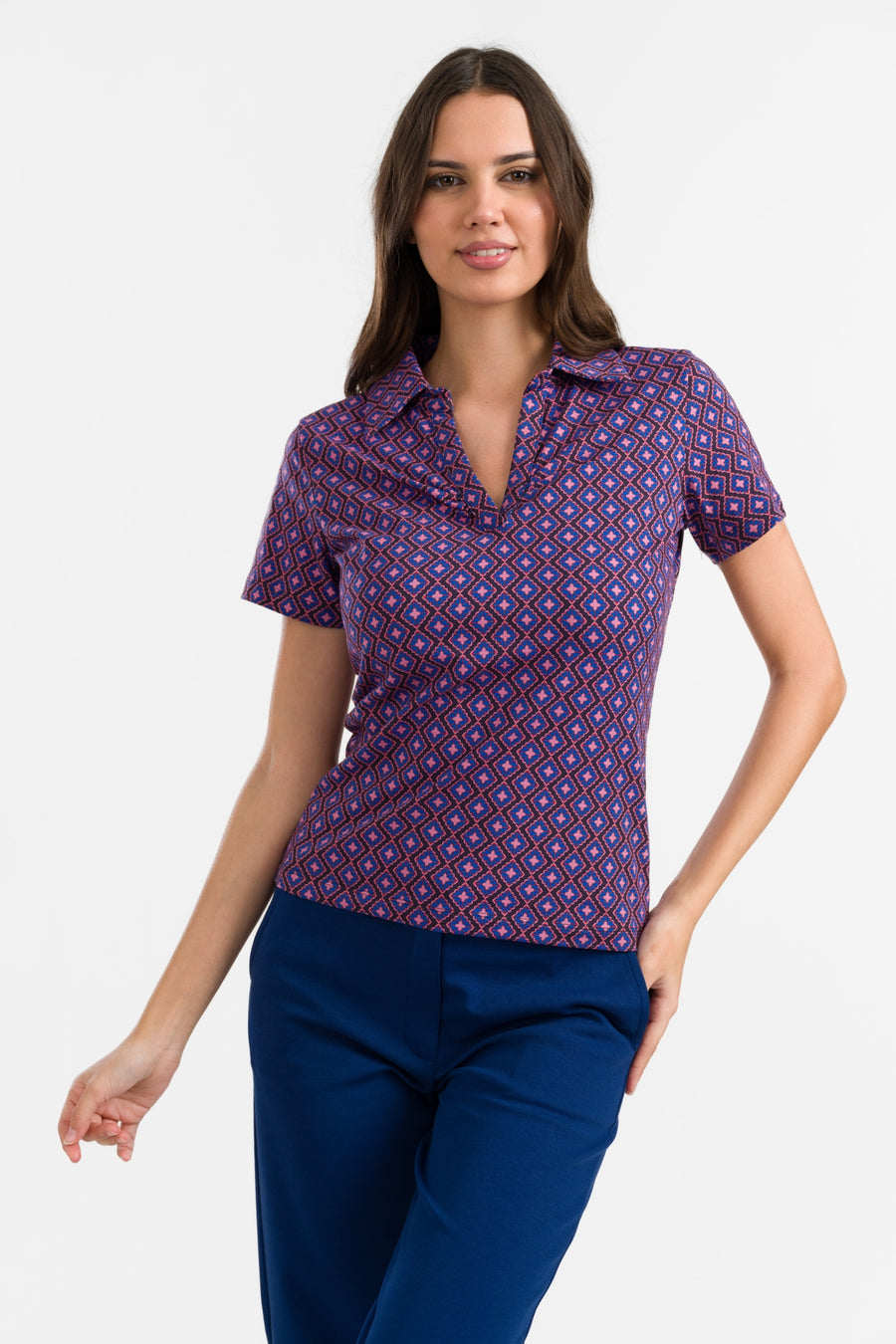Suzy Kurzarmtop | Funky Squares