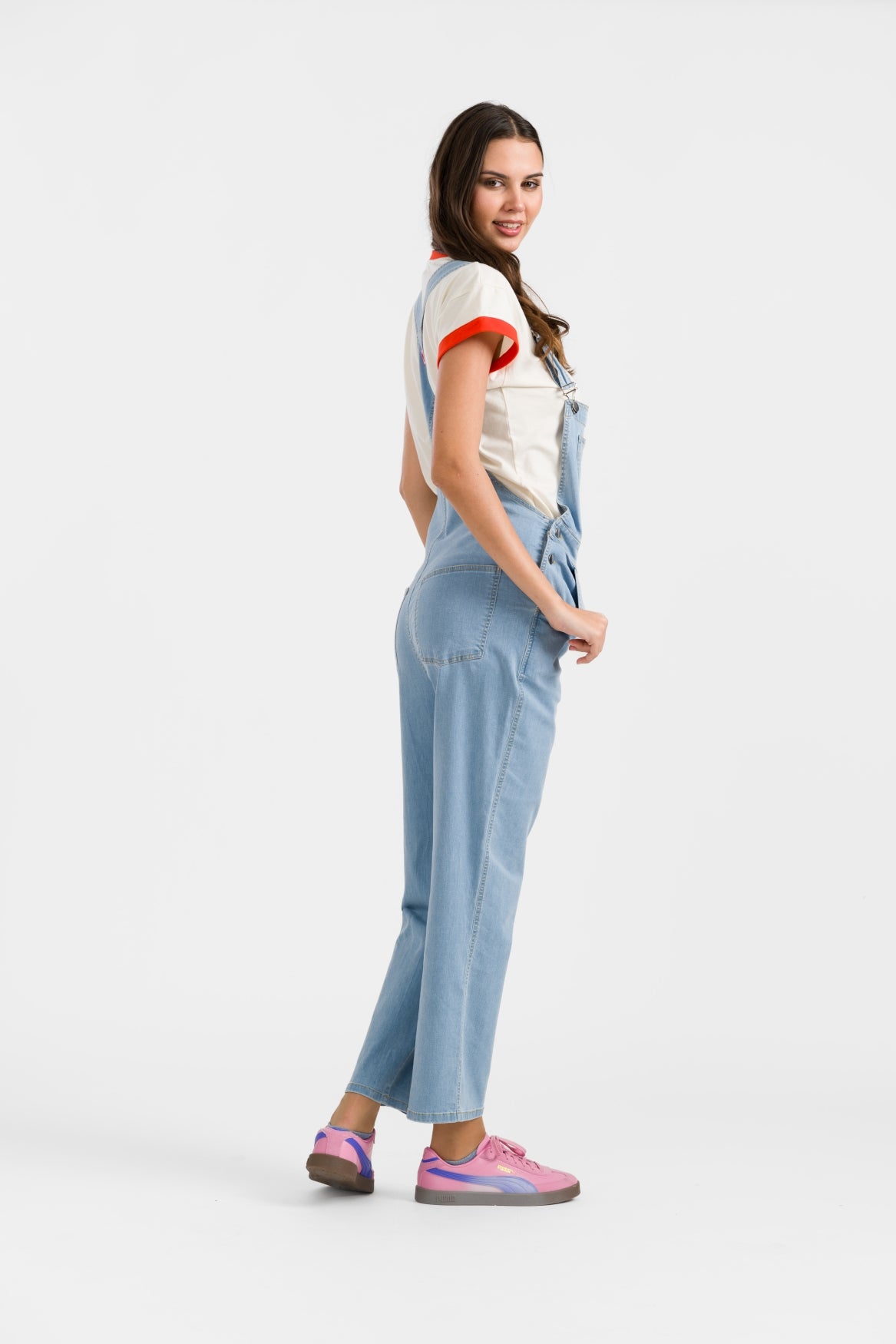Hazel Salopette | Denim