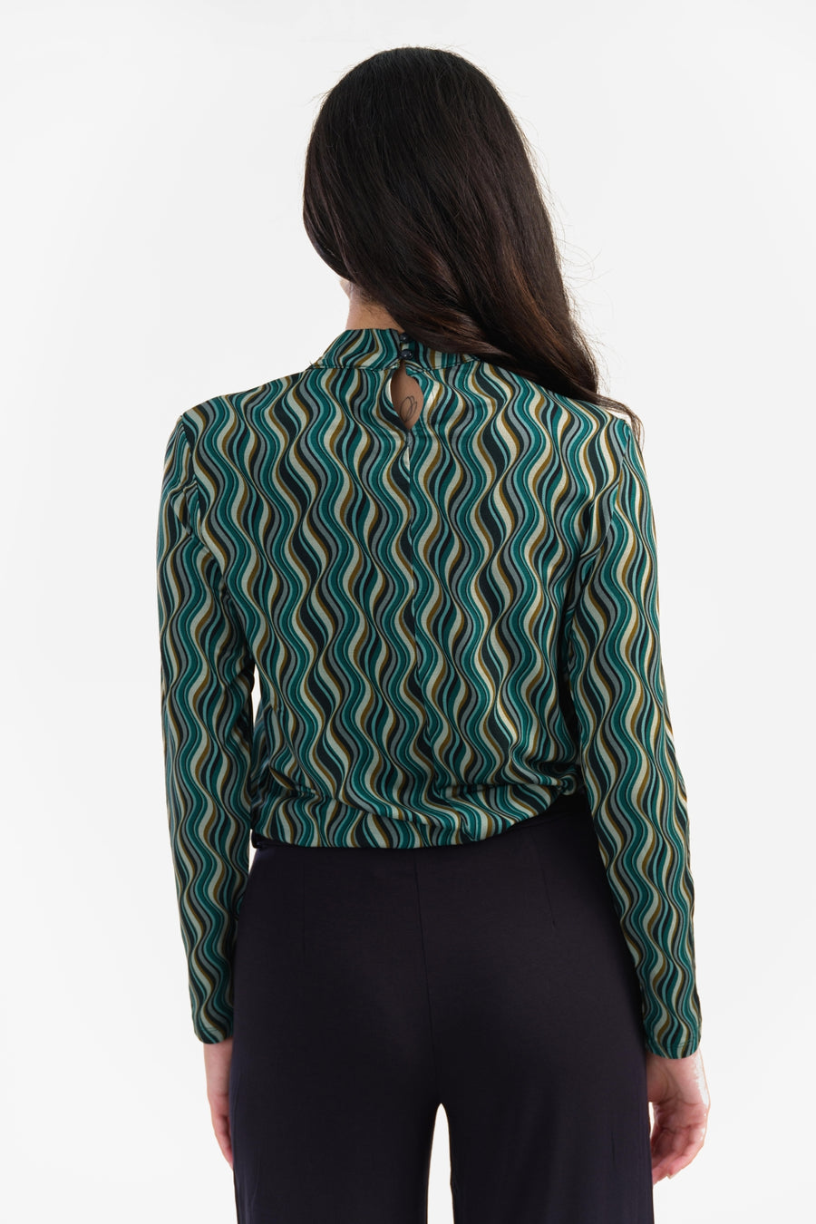 Lola Top | Glaze Green