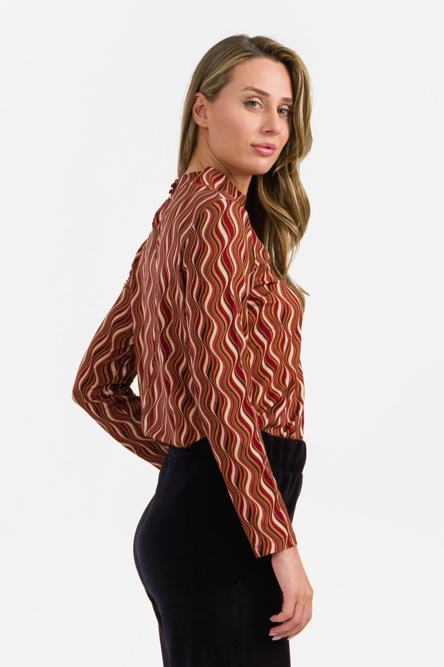 Lola Top | Glaze Red