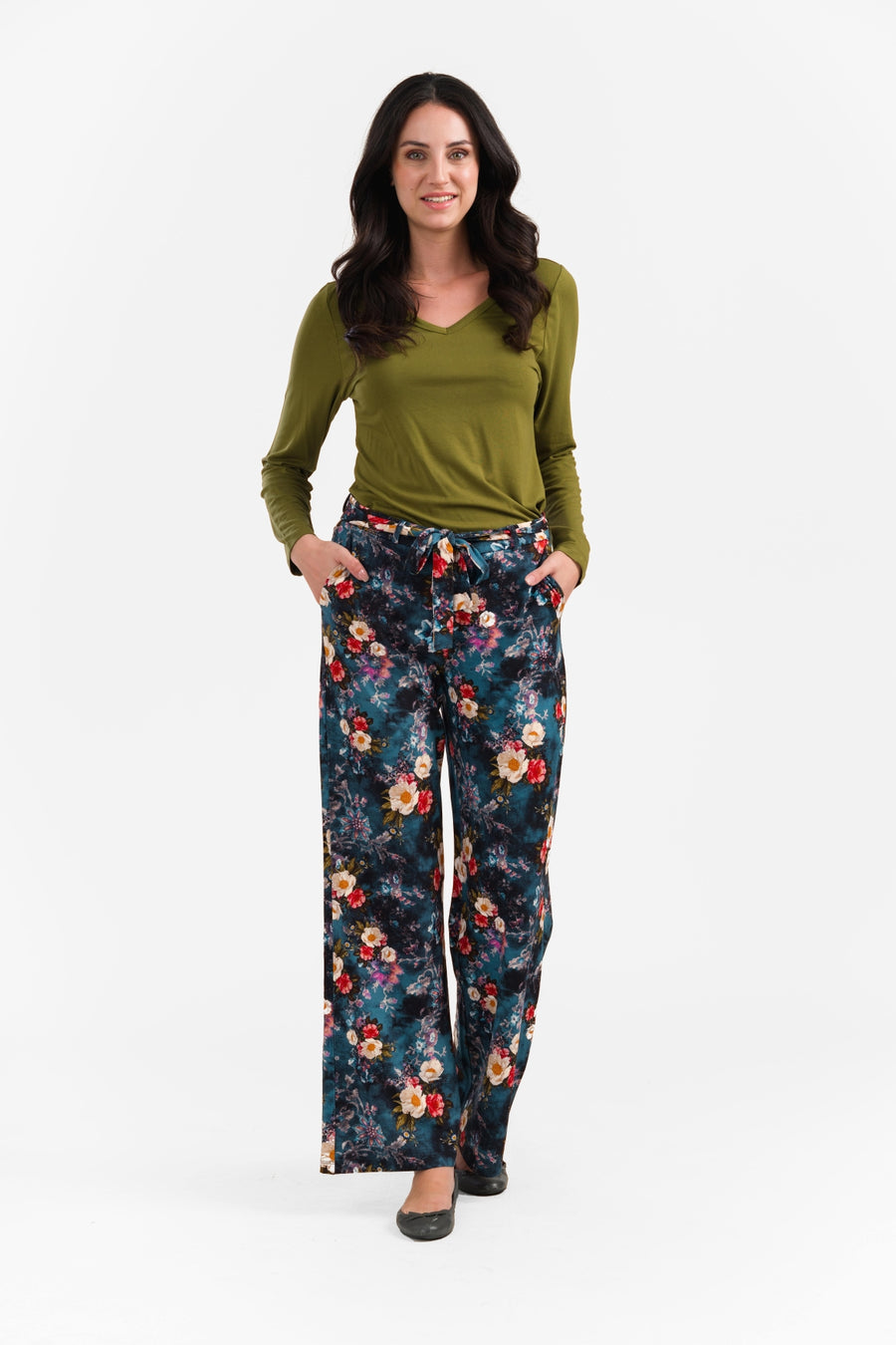 Sue Trousers | Wild Rose