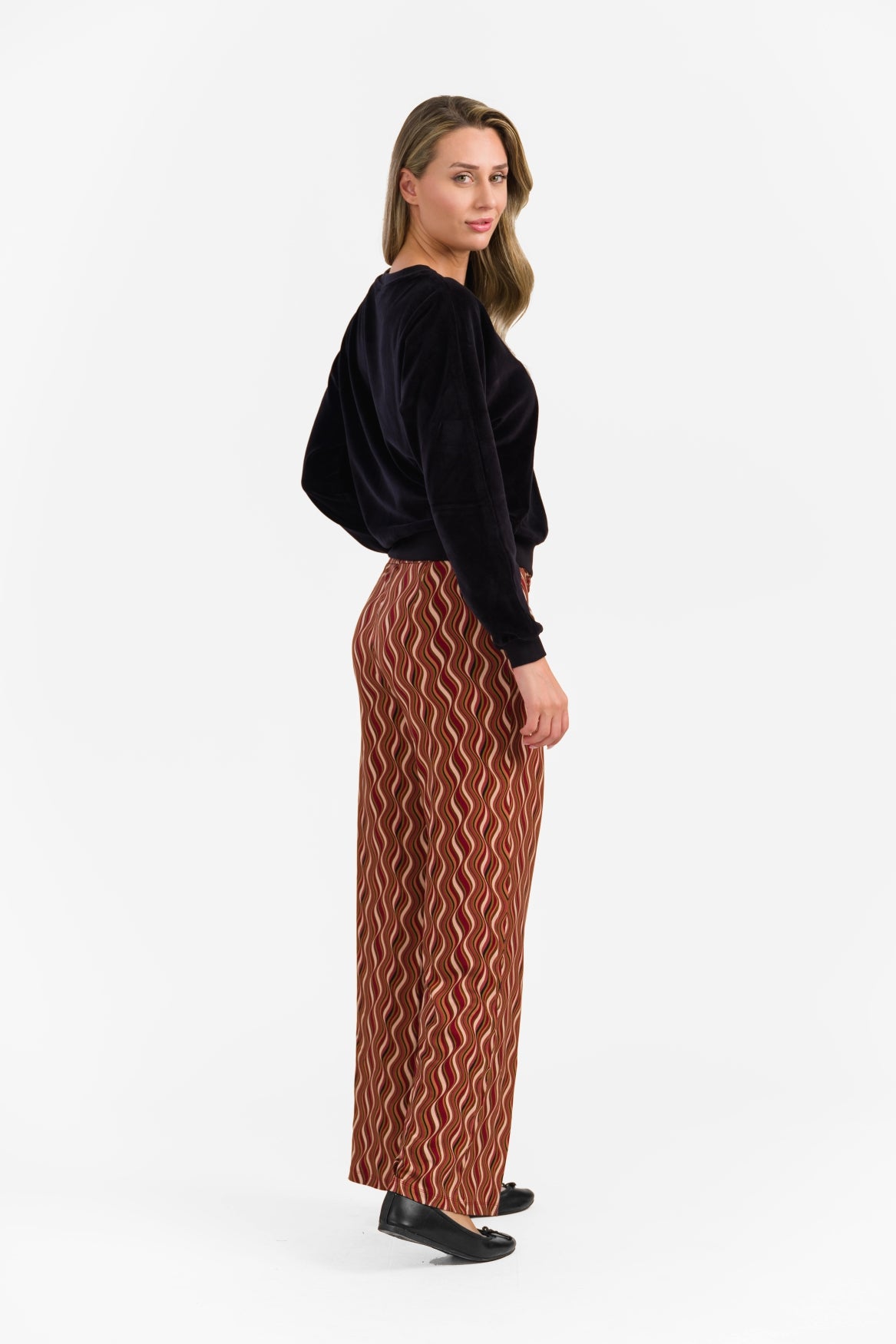 Sue Trousers | Glaze Red