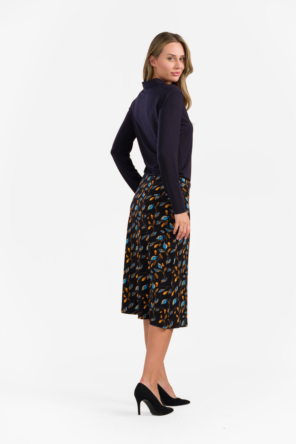 Claudia Skirt | Autumn Leaves