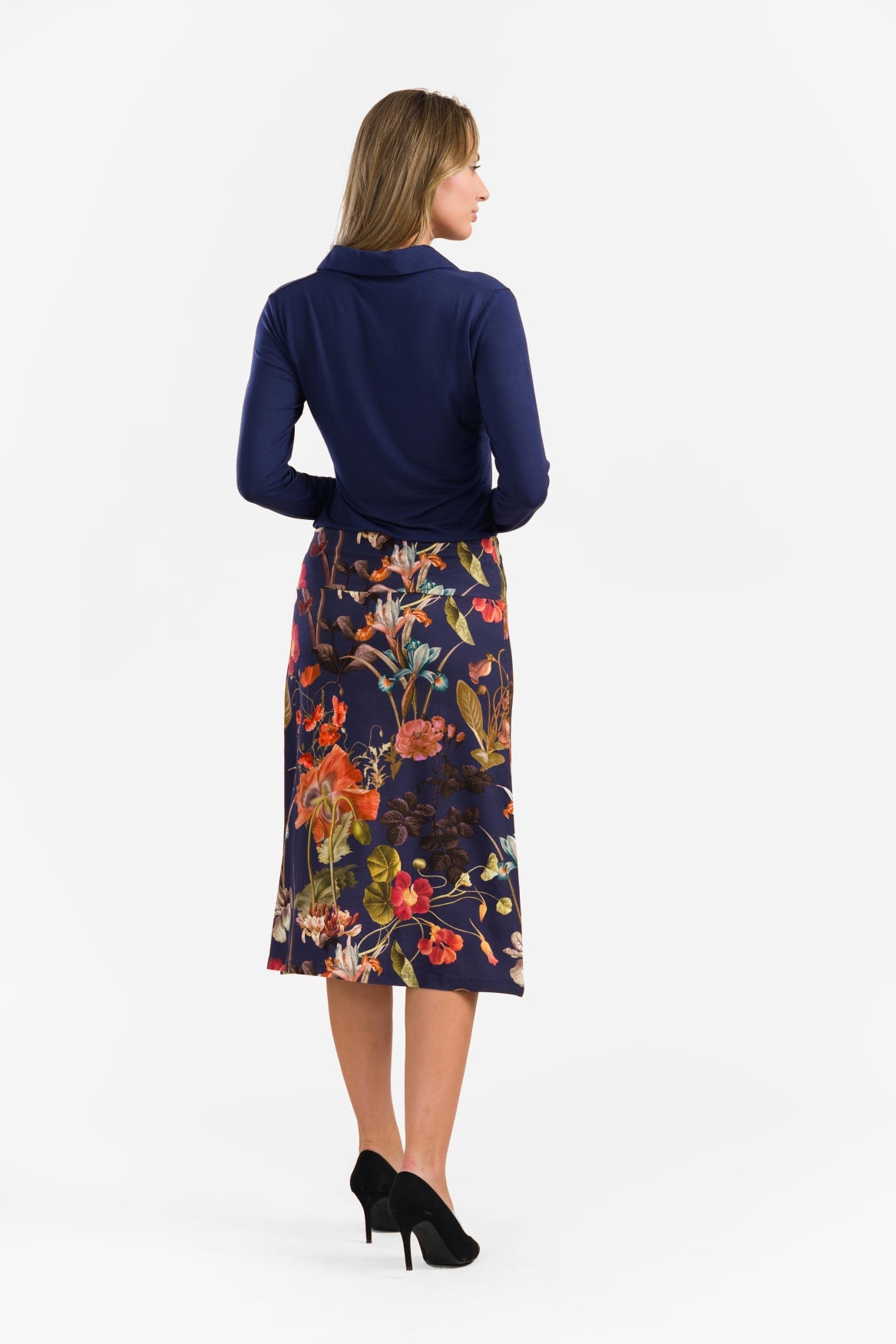 Claudia Skirt | Autumn Garden Night