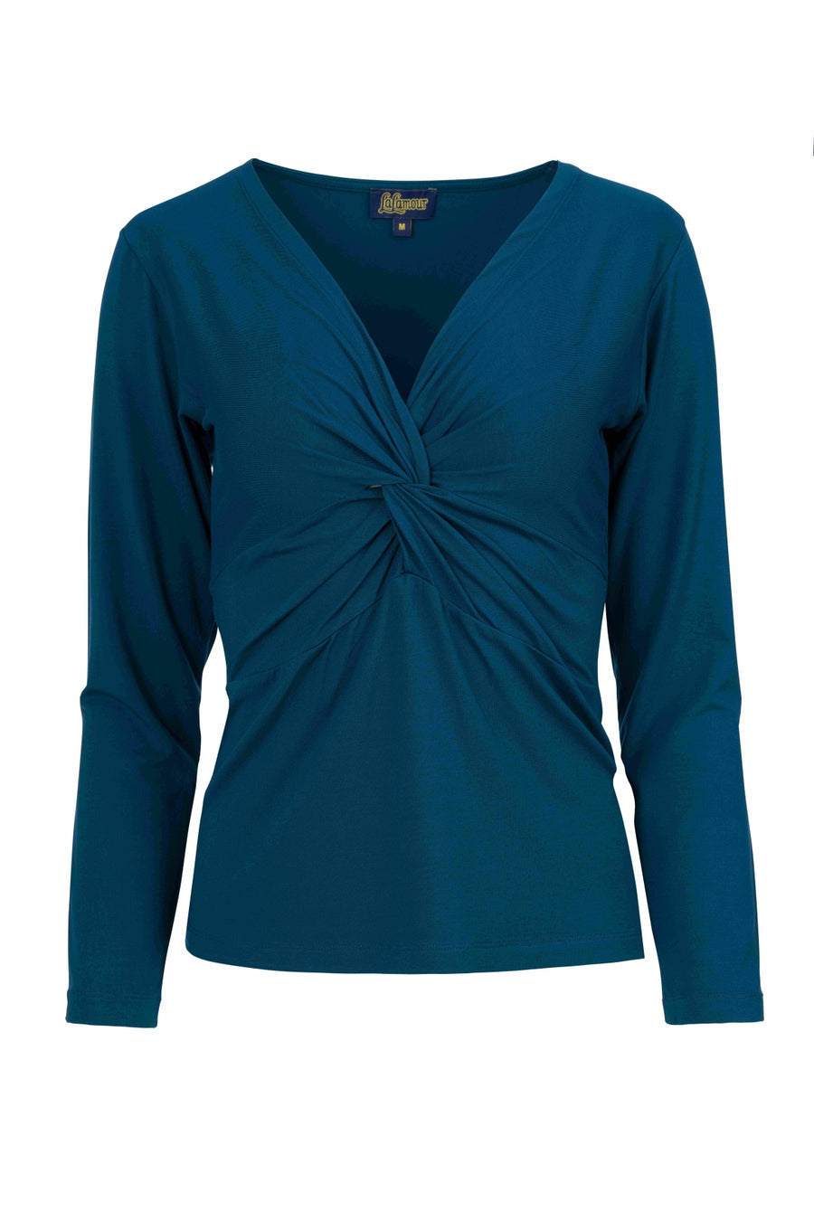 Angela Top | Ecovero Plain Petrol