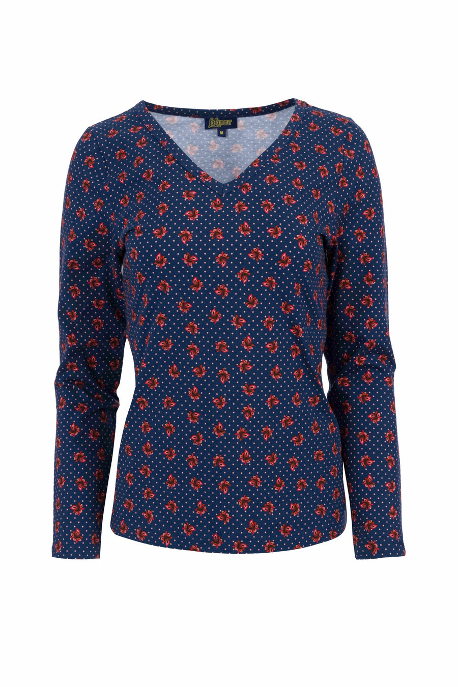 Lynn Top | Hazel Dot Blue