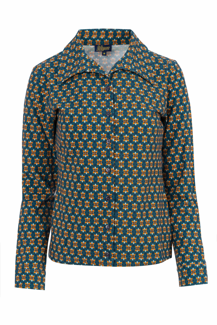 Sara Blouse | Porto Blue