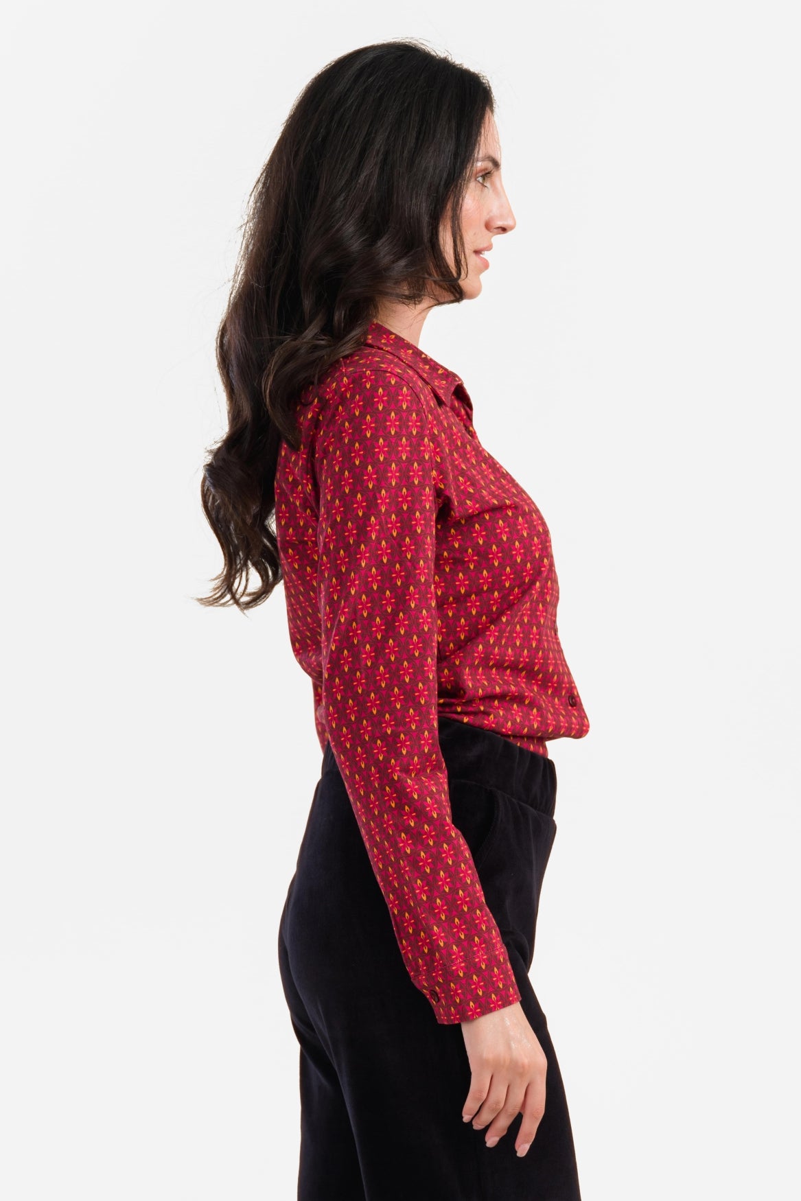 Sara Blouse | Porto Red