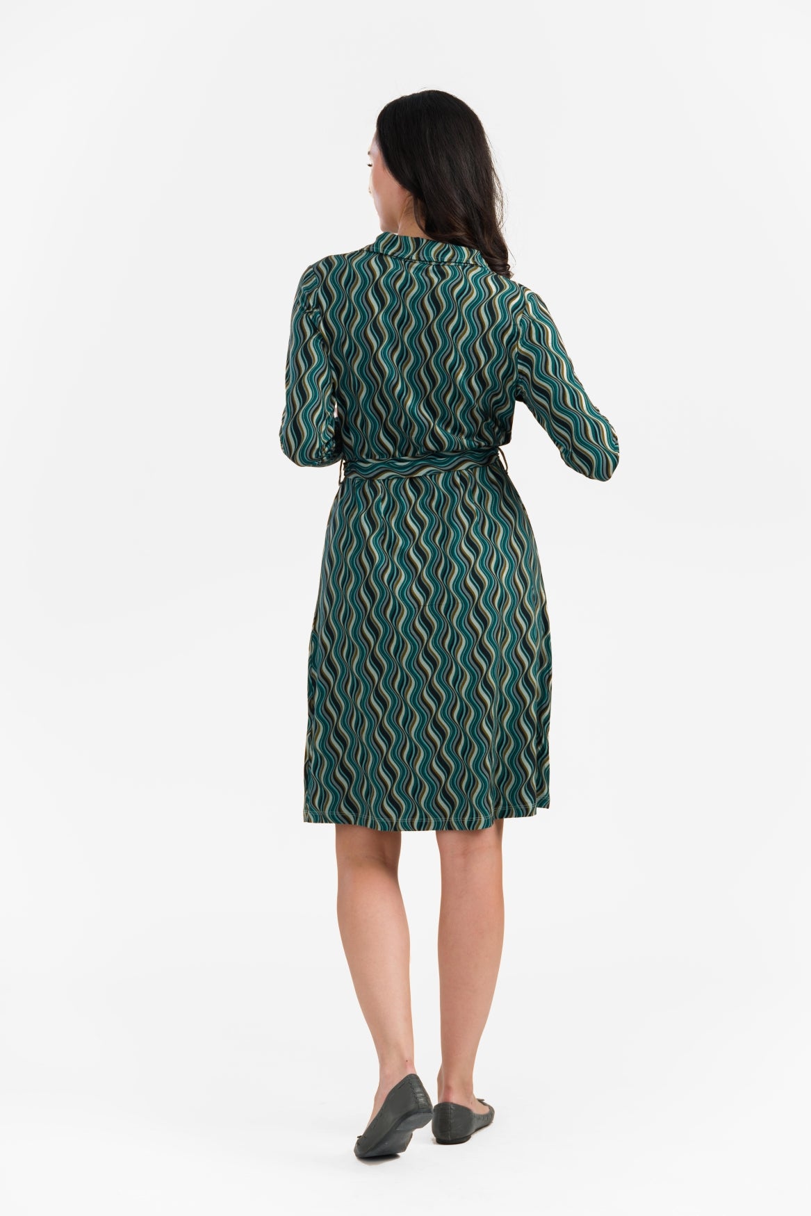 Monique Dress | Glaze Green