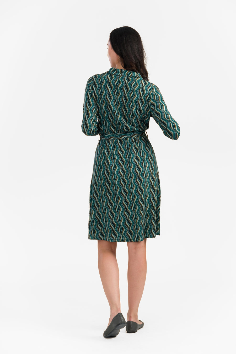 Monique Dress | Glaze Green